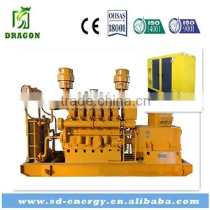 Hot Sell Russia 600KW Natural Gas Generator Set Methane Fuel Congeneration thumbnail-1