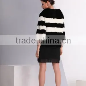 Hot Sale Nature Mink Fur Coat With Top Quality Mink Pelt for Winter Made In China thumbnail-4