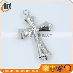 Stainless Steel Religious Cross Pendants Necklaces thumbnail-5