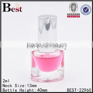 2ml Glass Perfume Bottle Flat Perfume Glass Bottle Mini Perfume Bottle Supplier's Choice thumbnail-3
