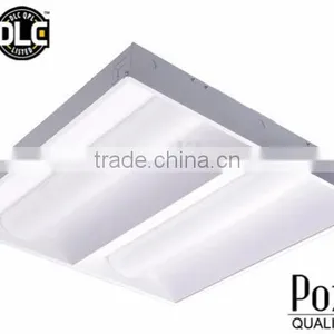 36 Watts LED Troffer 2 x 2, 0-10V Dimming, Double Lens thumbnail-2