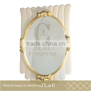 Luxury Neoclassic Dresser Mirror for Luxury Bedroom Sets-JM12-01 Mirror -Bedroom Furniture China Factory thumbnail-1