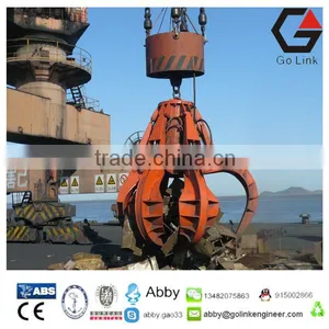 Electric Hydraulic Orange Peel Grab Steel Scrap Grabs Housing Waste Grapple China Manufacture Garbage Grab Crane thumbnail-4