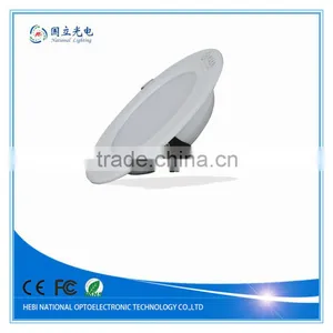 CE ROHS Certified Cut Hole D110mm Led Al Panel Down Light 12w White Color Frame thumbnail-1