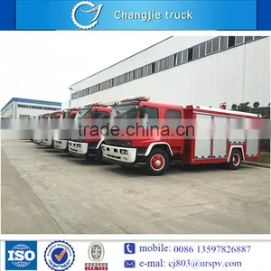 High Quality for Export 8000L Water Tank Fire Fighting Truck thumbnail-1