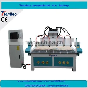 Multi Head 3d Engraving Cnc Woodworking Machine thumbnail-2