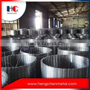 Manufacturer Electric Galvanized Barbed Razor Wire thumbnail-3