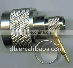 RF Connector - 50 Ohm Crimp for Lmr240 rf N Male Connector Crimp for Lmr240 thumbnail-1