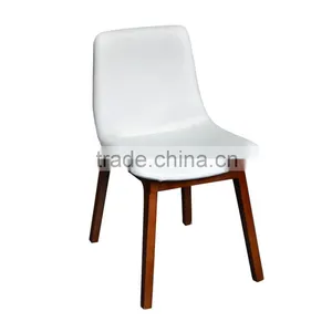 D030B Black Crocodile Leather Dining Chair thumbnail-1