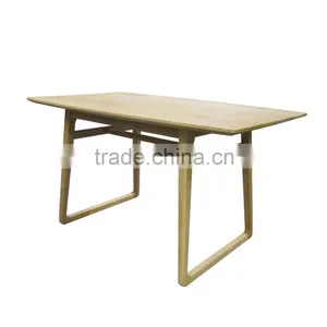 T023A Adjustable Height Glass Table thumbnail-1