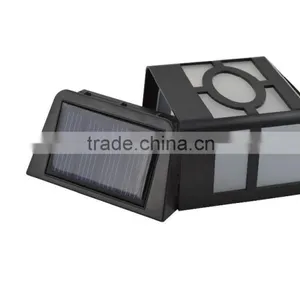 18LM 2V 120MA Waterproof Solar Wall Lamp for Hotel Garden thumbnail-2