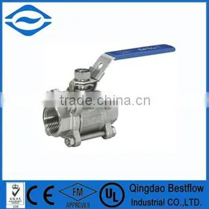 Manufacture Stainless Steel 3pc Ball Valve thumbnail-4