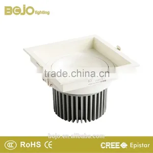 Square White 20w Cob Led Downlight With Aluminum Heat Sink thumbnail-4
