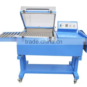 Hongzhan SM6030 Automatic Beverage Cans Bottles Tray Sleeve and Shrink Packing Machine for POF Film thumbnail-3