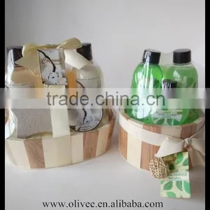 Whitening Moisturizing Skin Care Set Bath Set With Wooden Box thumbnail-5