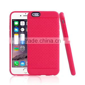 Mobile Phone Accessories Network Design Soft TPU Leather Pattern Finish Back Cover for Apple IPhone 6s thumbnail-5