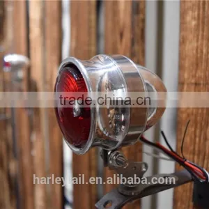 Motorcycle Brake Stop Running Rear Tail Light Racer Bobber Cruiser Chopper NEW thumbnail-2