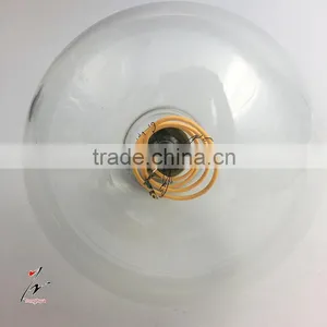 Led Curly Filament Bulb G125 Clear & Amber Glass E27 Base Decorative Light Bulb thumbnail-5