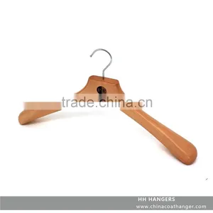 HH Vintage Brown Luxury Wooden Jacket Suit Clothes Hanger thumbnail-4