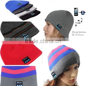 Keep Warm Bluetooth Talking Music Speaker Hat / Bluetooth Music Hat / Wireless Bluetooth Headphone Beanie Hat thumbnail-1