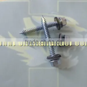 Black Washer Self Tapping Cut Tail Screw thumbnail-1