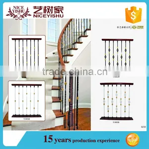 Shijiazhuang Factory Supply Lowes Wrought Iron Railings, Stair Baluster, Metal Balustrade on .com thumbnail-3