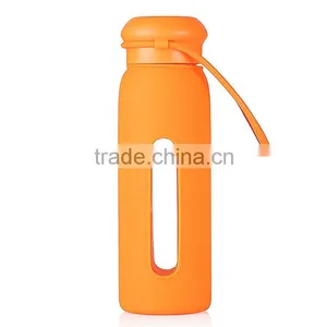 Partner Heat Resistant --30-150 Glass Coffee Cup Insulate 360 ml Water In Glass Bottles for Student Travel or Sport thumbnail-2