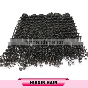 8A Top Grade Real Virgin Brazilian Hair Weave Human Brazilian Tight Curly Hair thumbnail-3