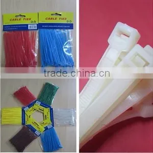 50 Lbs 6 Inch Long 100 Pack Nylon Cable Tie thumbnail-2