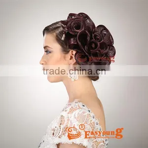 Bride Wedding Hair Products, Synthetic Beauty Salon Hair Accessories thumbnail-2