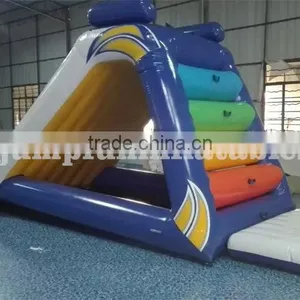 Adults Freefall Water Slider on Floating Aqua Park Large Inflatable Water Play Park thumbnail-2