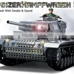 1/16 PanzerKampfwagen rc Tank With Smoke And Sound thumbnail-1