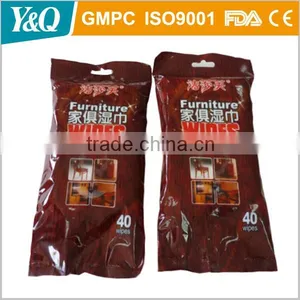 OEM Cheap Cleaning Antibacterial Furniture Wipes thumbnail-1