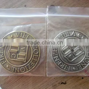 Custom Antique Zinc Alloy Metal Coin Token thumbnail-2