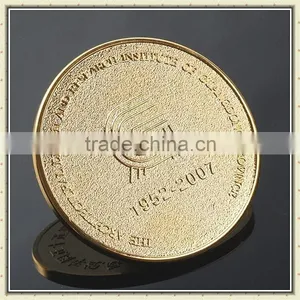 Custom Souvenir Engraved Metal Fake Gold Coin thumbnail-4