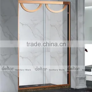 China Supplier Italian Design Quadrant Glass Shower Room thumbnail-2