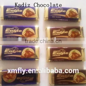 Individual Dark Biscuit Milk Compound Chocolate Bar Snacks Packed in Pillow Bags thumbnail-1