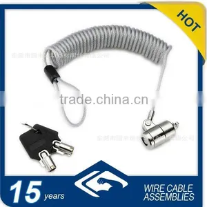 Protection Coil Cable Lock thumbnail-1