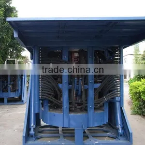 KGPS-2Tton Steel Shell Electric Induction Smelter for Aluminum, Iron, Copper ,steel,brass thumbnail-1