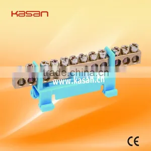 Brass Terminal Block With Plastic Base thumbnail-1