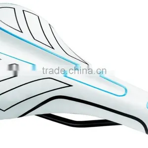 Popular Bike Parts Cheap Price Leather Bicycle Saddle thumbnail-1