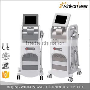 Vertical Mini Ipl Hair Removal Machine 808nm Black Dark Skin Diode Laser System With 100% Good Reputation thumbnail-2