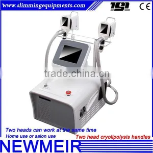 Best Technology Two Cryo Handpiece Work Simultaneously Cryolipolysis Apparatus thumbnail-1