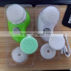 High Quality Cheap Battery Face Wash Brush Skin Cleaner Facial Cleansing Cleanser Brush thumbnail-1