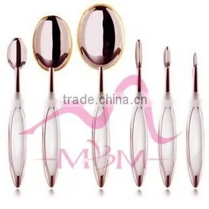 Toothbrush Shaped Foundation Powder Brushes Kit Face Cosmetic Make Up Brush Set thumbnail-2