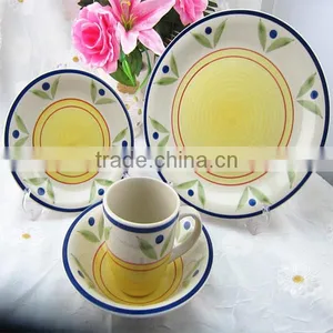 Royal Porcelain Ware,hand Painted Dinnerware,stoneware Dinner Set thumbnail-1