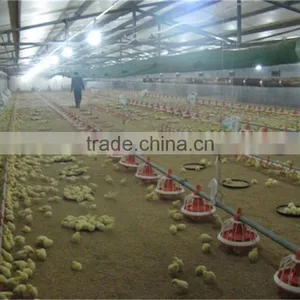 Automatic Broiler Poultry Farm Equipment Feeding/Nipple Drinking System /Fan/Cooling Pad/Heater/Controller for Chicken Factory thumbnail-3
