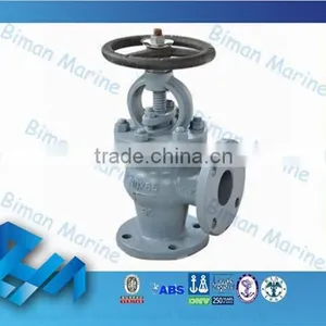 Marine Cast Iron Angle Globe Valve Dimensions thumbnail-1