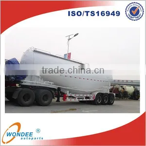 High Quality Bulk Cement Tanker ,3 Axle Bulk Cement Tanker Semi Trailer With Competitive Price thumbnail-2