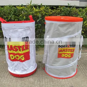 Cheap Cat Dog Food Pop up Bin Safely PVC FDA REACH Material Dog Food Bin Manuacturer thumbnail-2